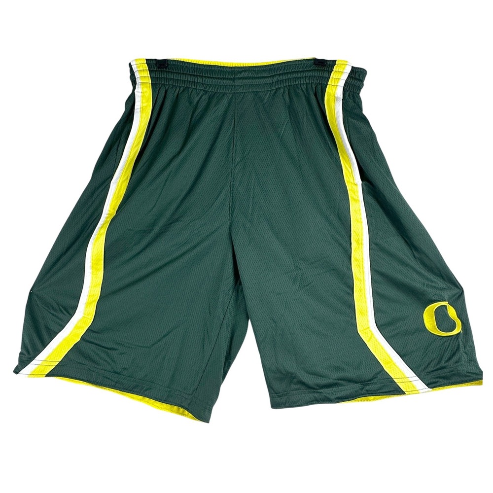 Oregon Ducks Nike Basketball Shorts Mens Medium Green Dri-FIT Athletic NCAA